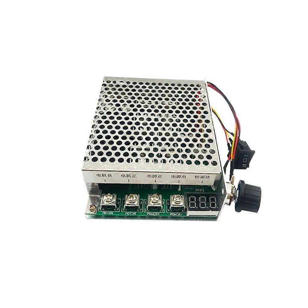 Motor Speed Controller Forward/Reverse Rotation DC 10-55V 100A PWM Adjustable Motor Speed Regulator Control Governor Switch