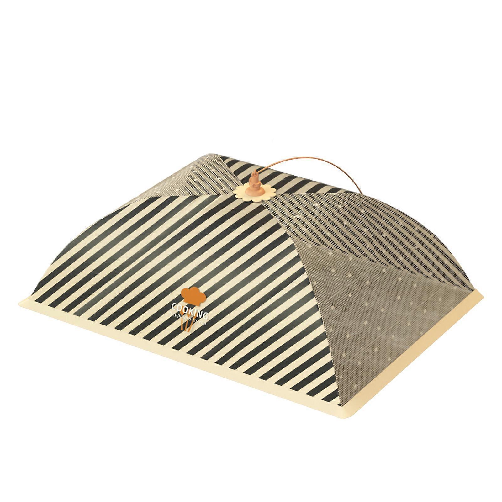 Foldable Mesh Vegetable Cover Flyproof Dustproof Dining Table Umbrella Encrypted Mesh Food Cover Enclosed Mesh Dish Protector Jikaix