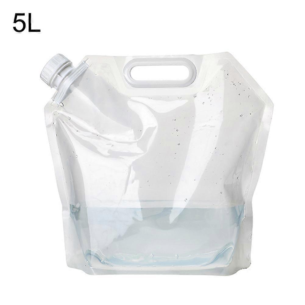 2023 New Upgraded Portable Water Bag for Camping and Hiking, Foldable Soft Flask Sports Bottle Storage Pack