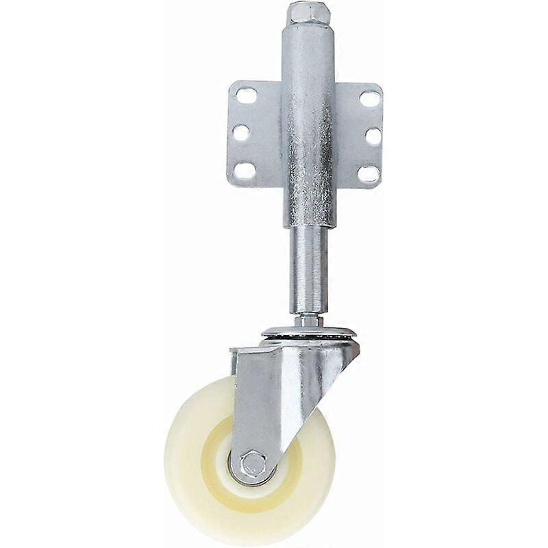 Roue de porte, roue à ressort robuste, conception de charge en métal, en nylon4 pouces