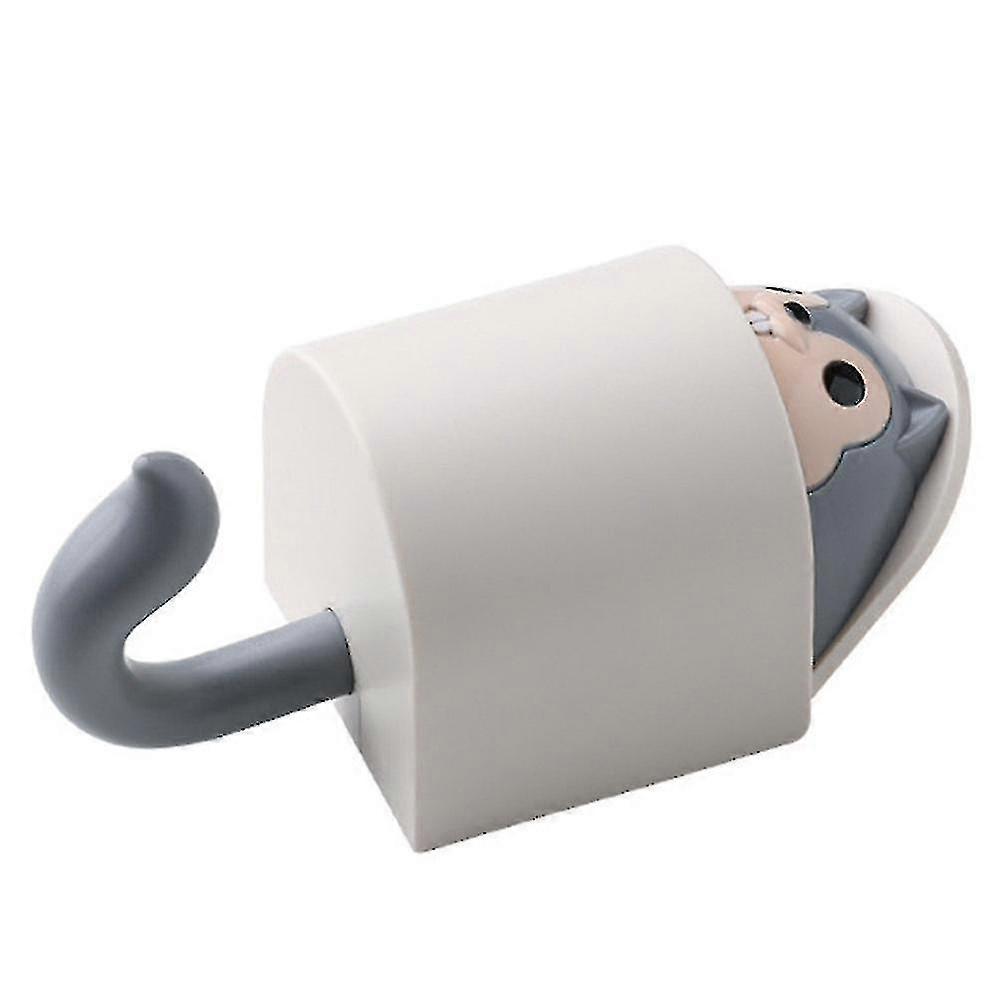 Squirrel Storage Rack Home Wall Decoration Storage Hook Gray