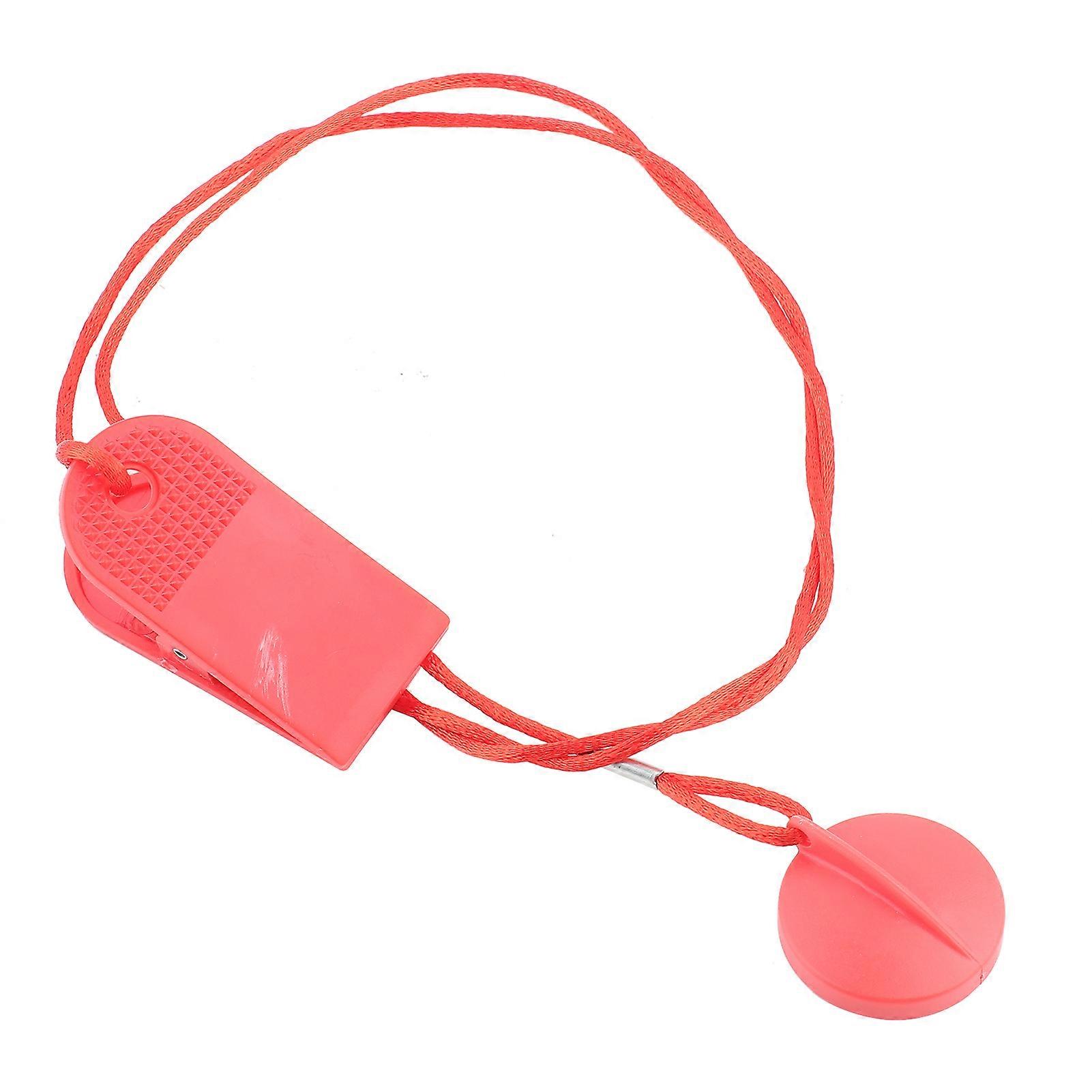 Treadmill Universal Safety Switch Lock Sports Running Machine Security Key Red(Large Size)