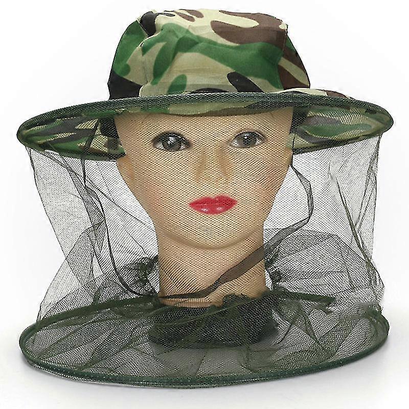 Worldwide Midge Mosquito Insect Hat Bug Mesh Head Net Face Protector Travel Camping Shytmv
