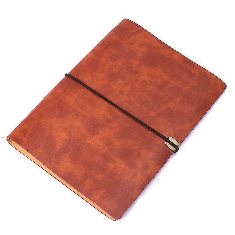 Påfyllbar Loose Leaf Notebook 6 Round Ring Journal Notisblokk 100x A5 foret papir