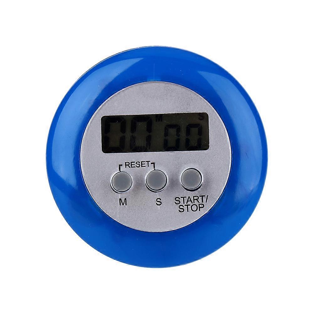 LCD Digital Kitchen Cooking Timer Countdown Alarm Clock Loud Magnetic Reminder Blue