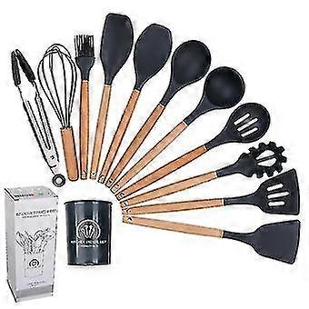 11pcs Kitchen Cooking Tool Set Silicone Kitchenware Non-stick Cookware