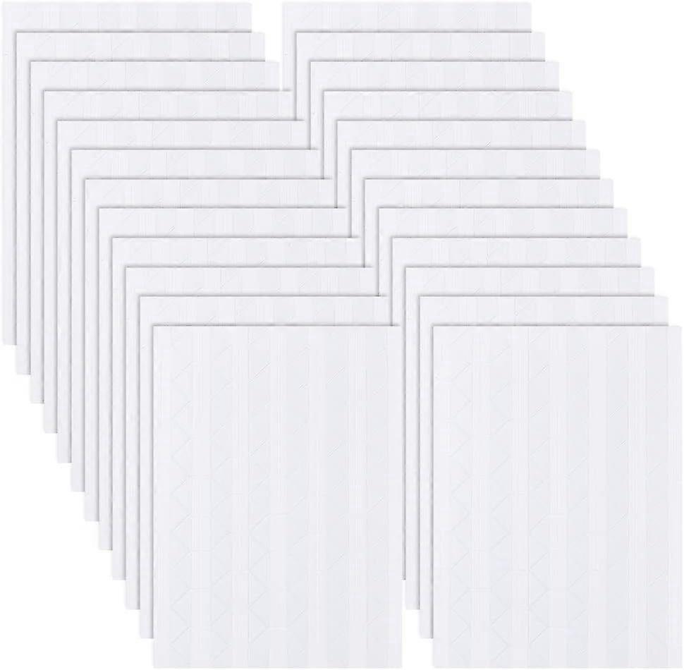 2448 Pcs 24 Sheets Photo Corners Stickers Clear Photo Mounting Corners Self Adhesive Triangle Picture Corner Plastic Stickers Picture Holder Protector