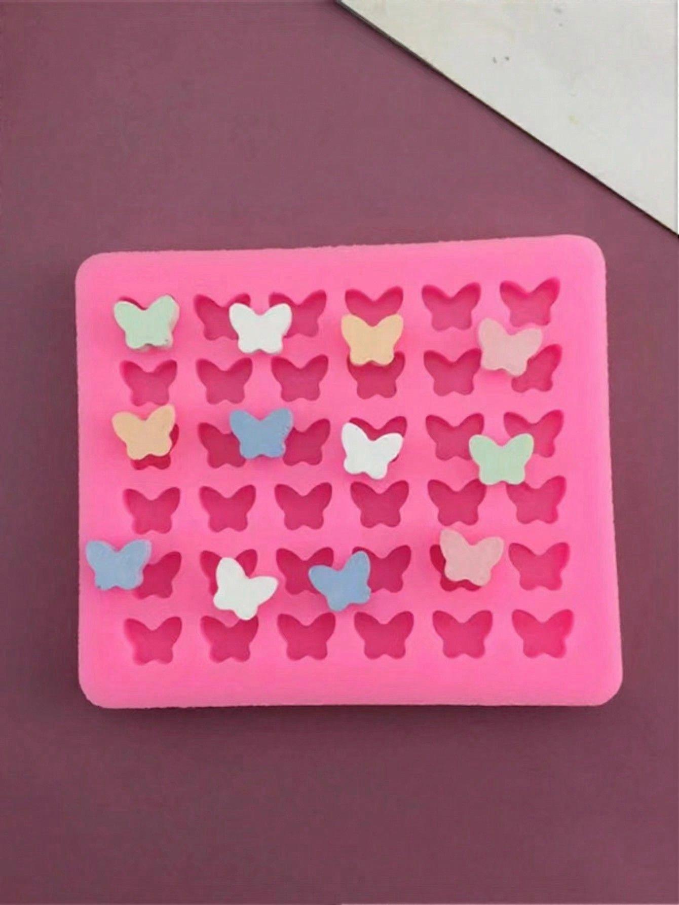 1pc מיני 36-חלל בצורת פרפר עובש סיליקון להכנת ארומה