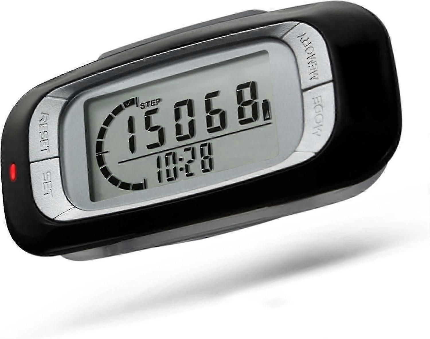 Portable 3d Pedometer For Walking - Clip-on With Data Storage-Good