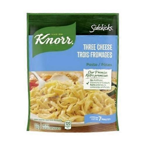 Knorr Three Cheese Pasta Sidekicks, 133 Grams (Case Of 8)