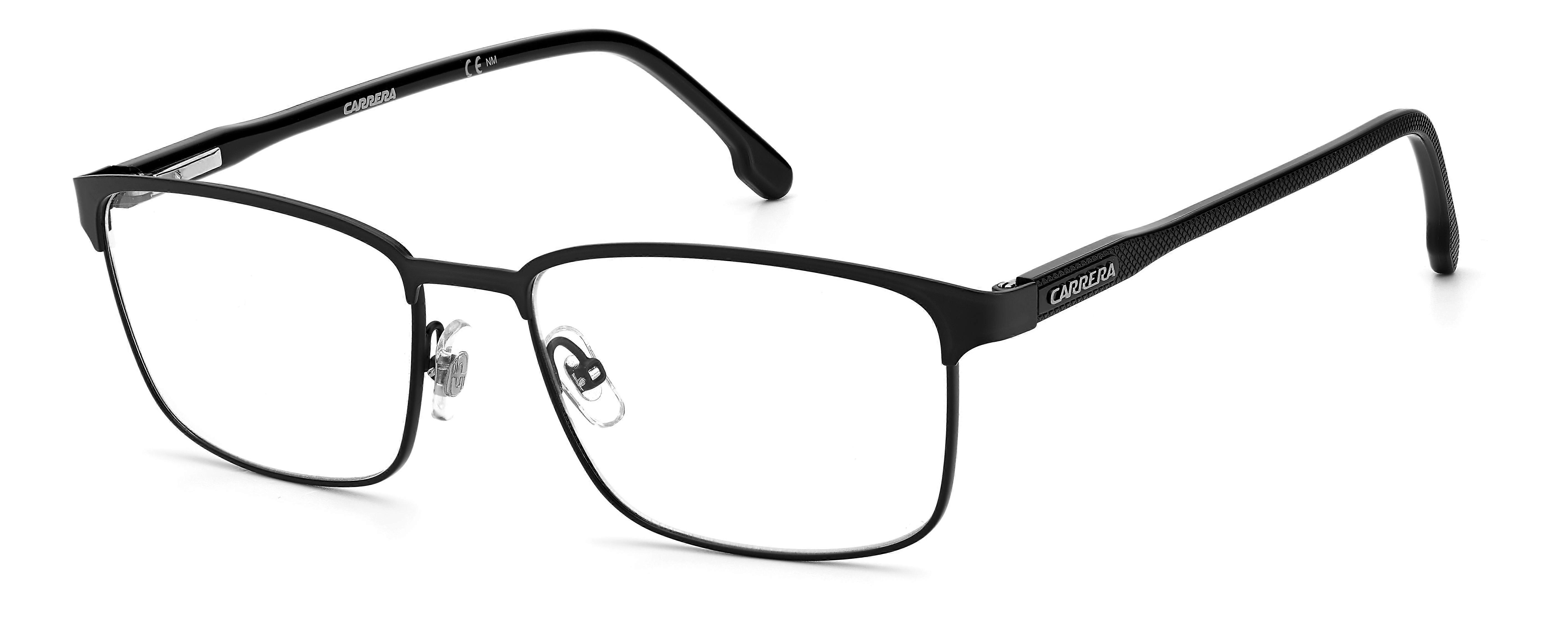 Eyewear Frames CARRERA CARRERA 262 003 MATTE BLACK 57/18/145 MAN
