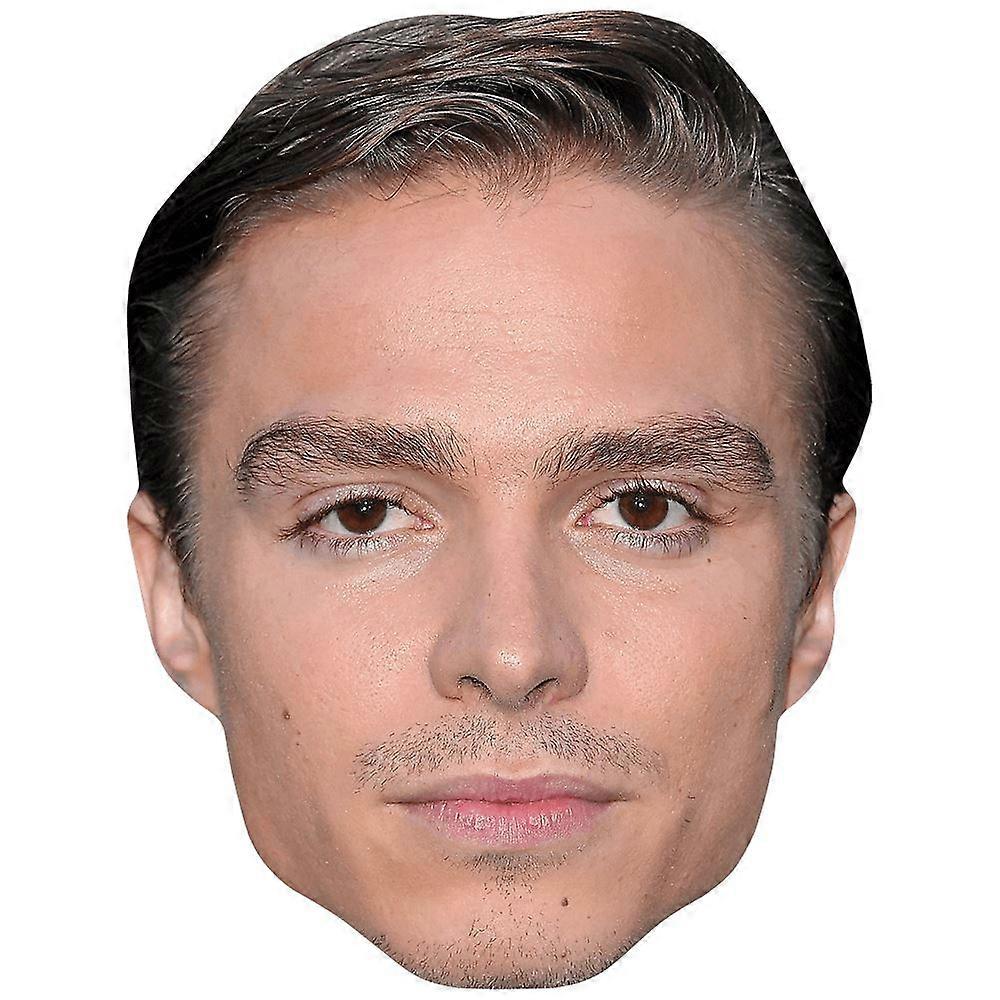 Nicholas Chavez (Stubble) Celebrity Mask, Flat Card Face