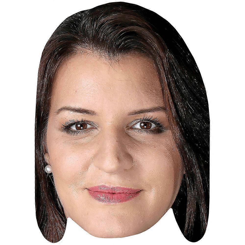 Marlene Schiappa (Smile) Big Head. Larger than life mask.