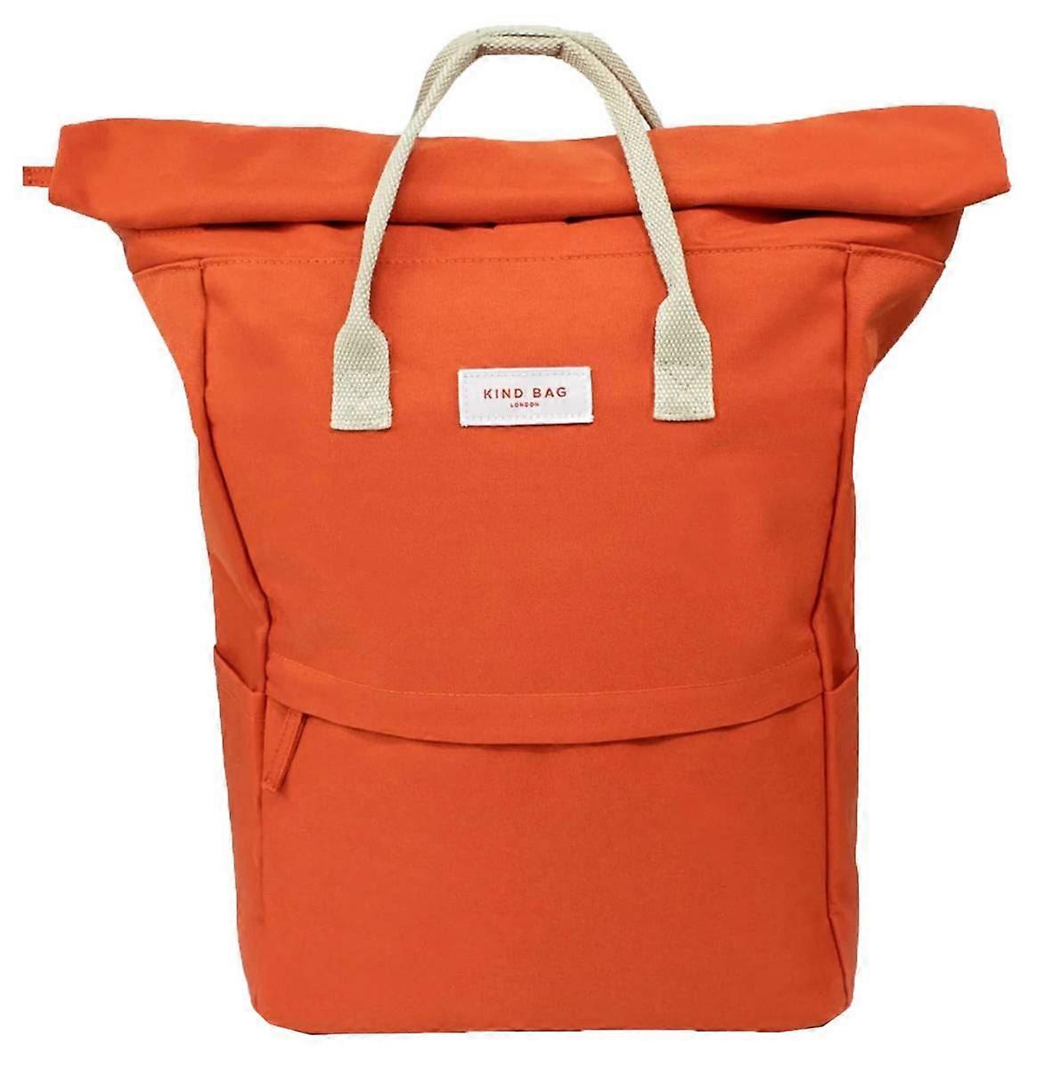 Kind Bag London Hackney Large Backpack - Burnt Orange