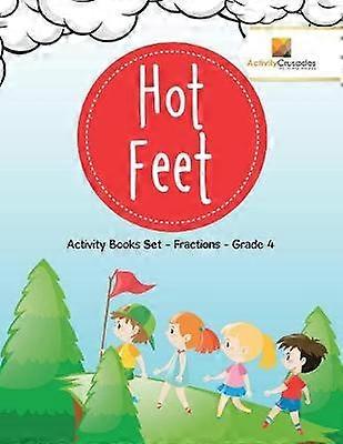Hot Feet  Activity Books Set  Fractions  Grade 4