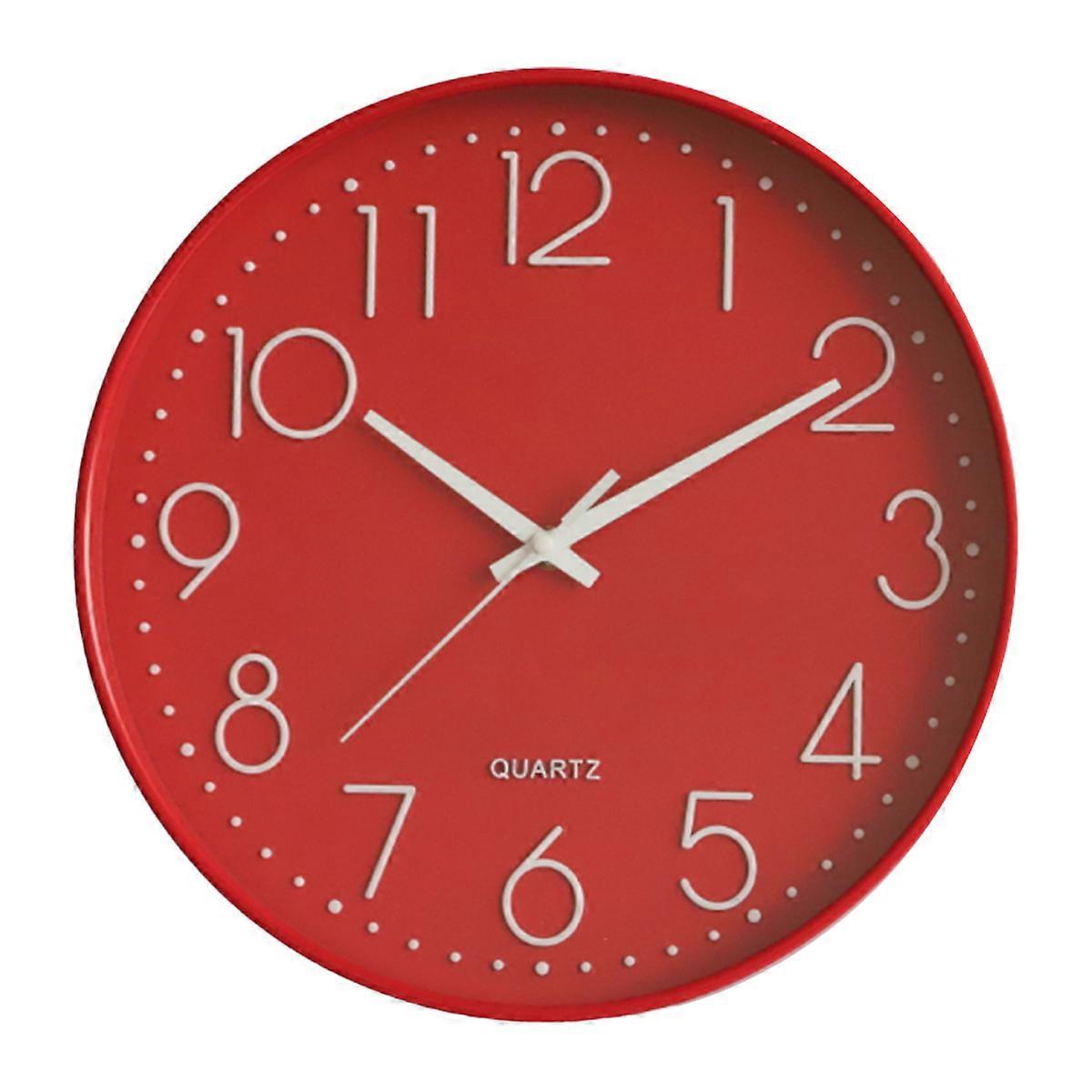Wall Clock, 12 Inch, Digital Dial