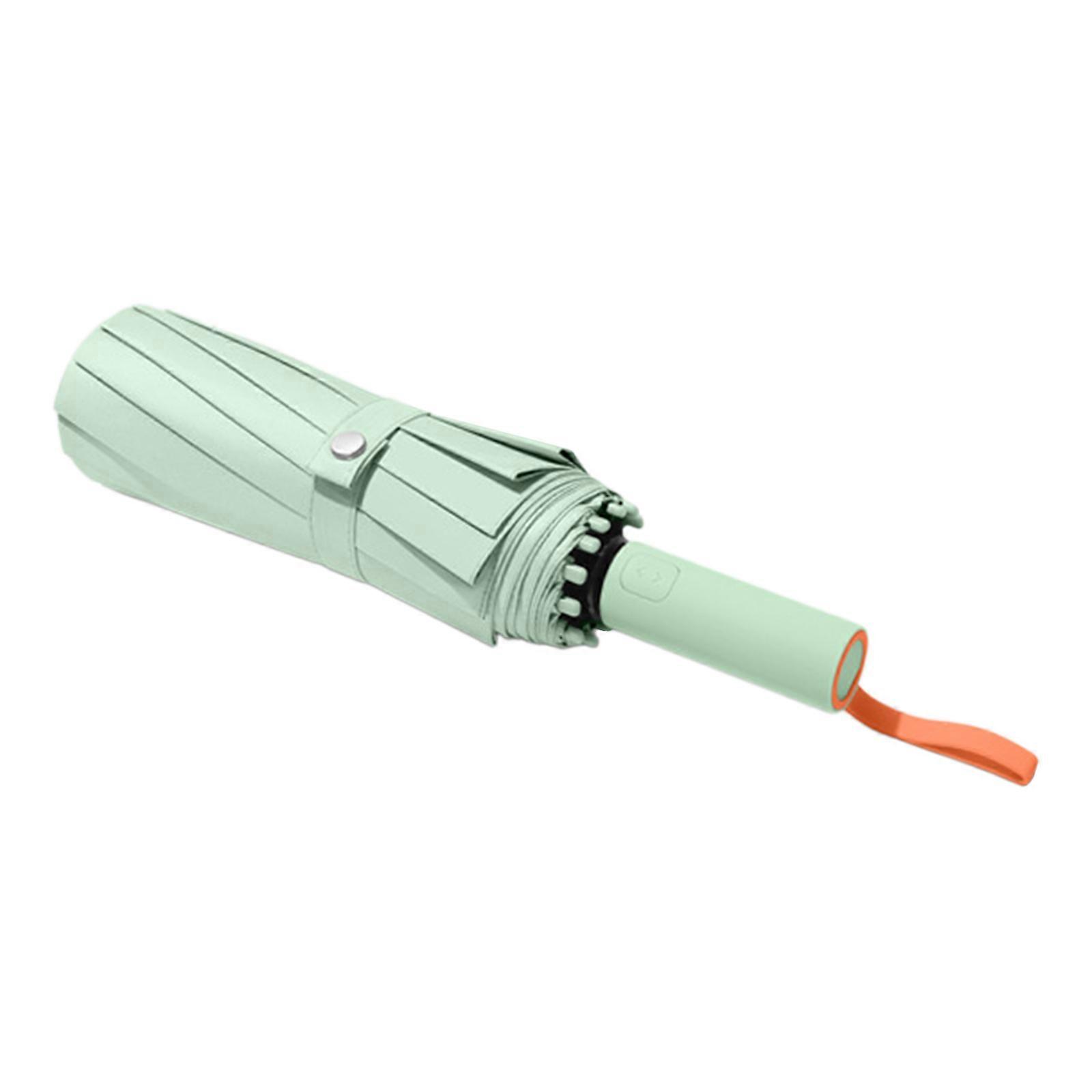 Large Windproofs Umbrellas Automatic Open/Close, Reinforced Ribs, Waterproof Canopys for Travel and Outdoor  arctic green