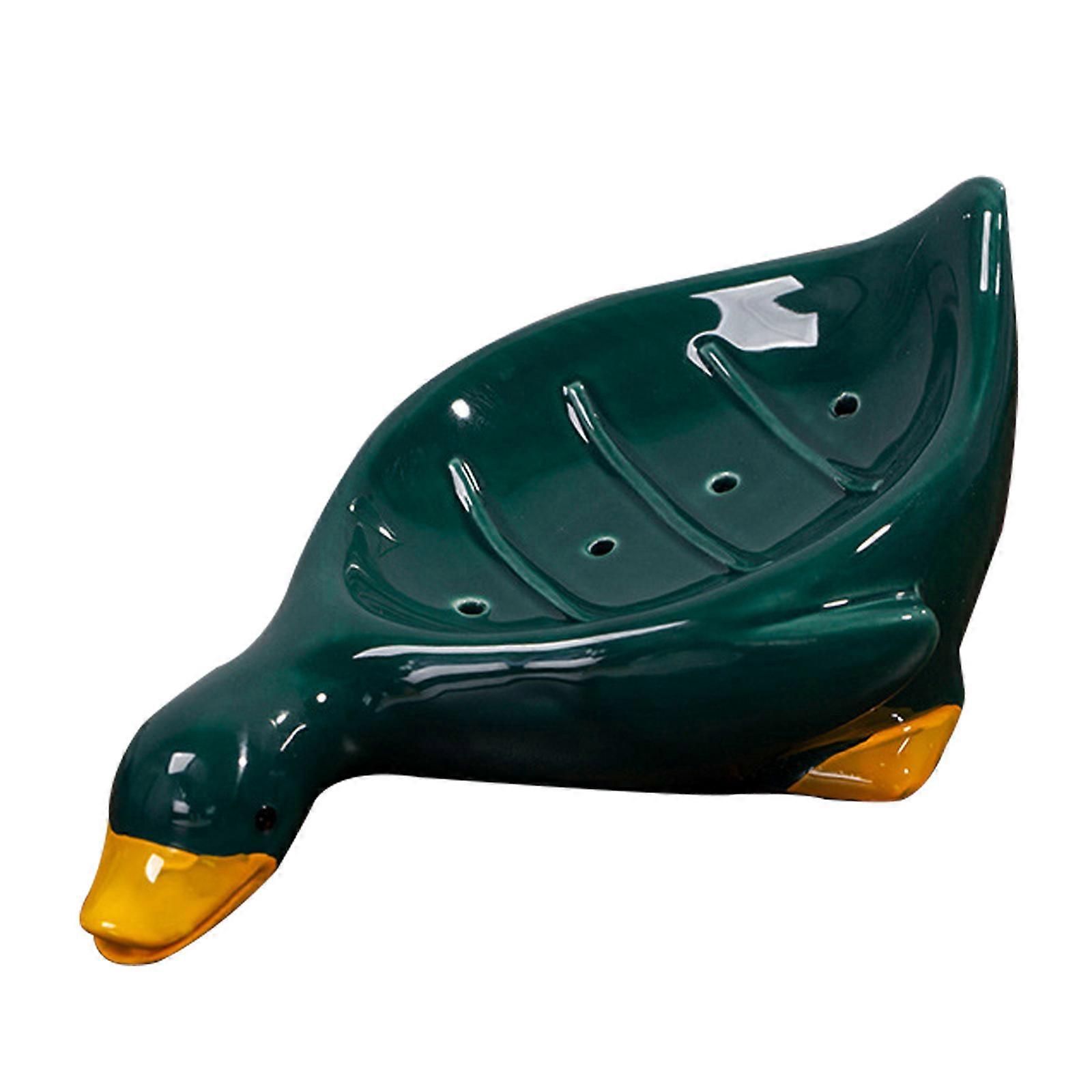 Duck Soap Box Non-Stagnant Household Bathroom Sink Non-Stagnant Drainage Soap Box Set