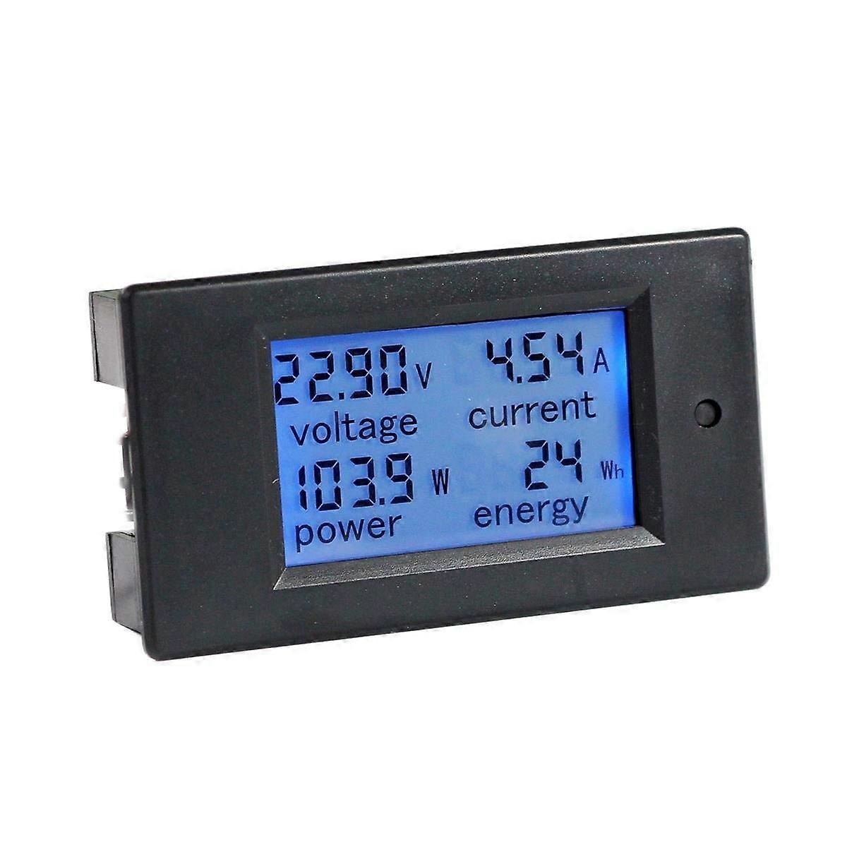 Battery Monitor: Your Comprehensive Energy Tracker, 4-In-1 Digital Display, Auto Save Functionality, Blue Backlight, Reinforced For Durability, Ideal
