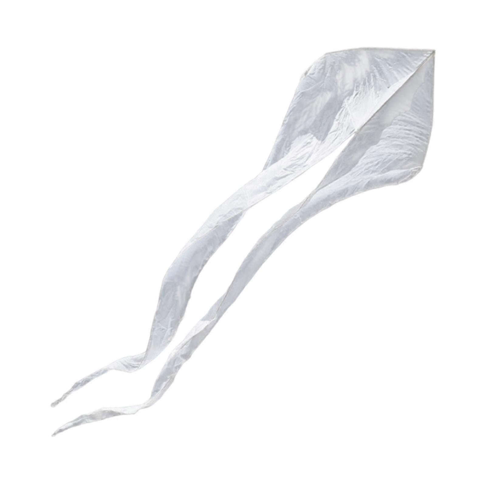 Triangle Kite Easy to Fly Ghost Shaped Kite for Playground Backyard Beginner Blue
