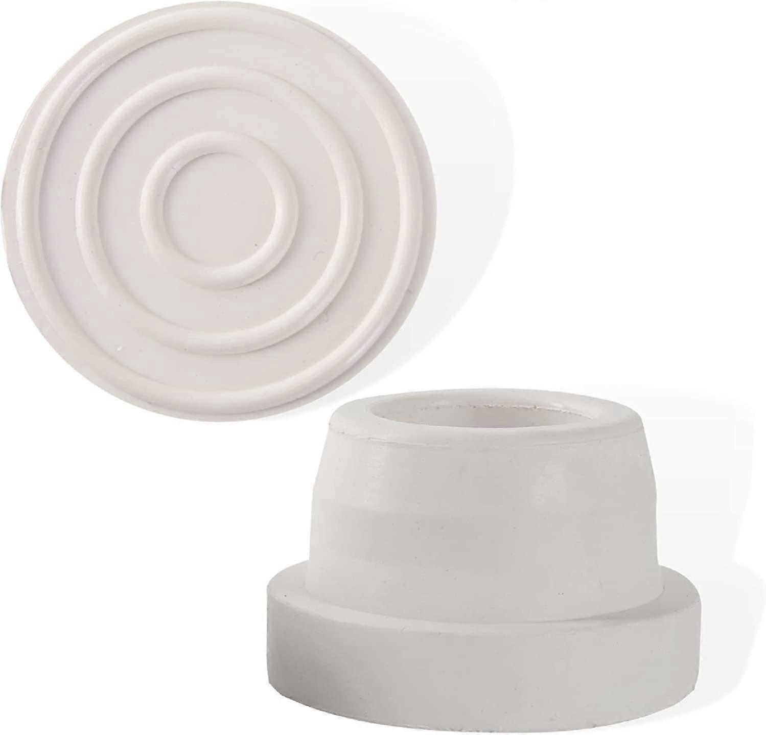 Pool Ladder Rubber Bumpers 2pcs, In-Ground Ladder Plugs for 1.9 Inch Swimming Pool Ladders, Durable Replacement Parts