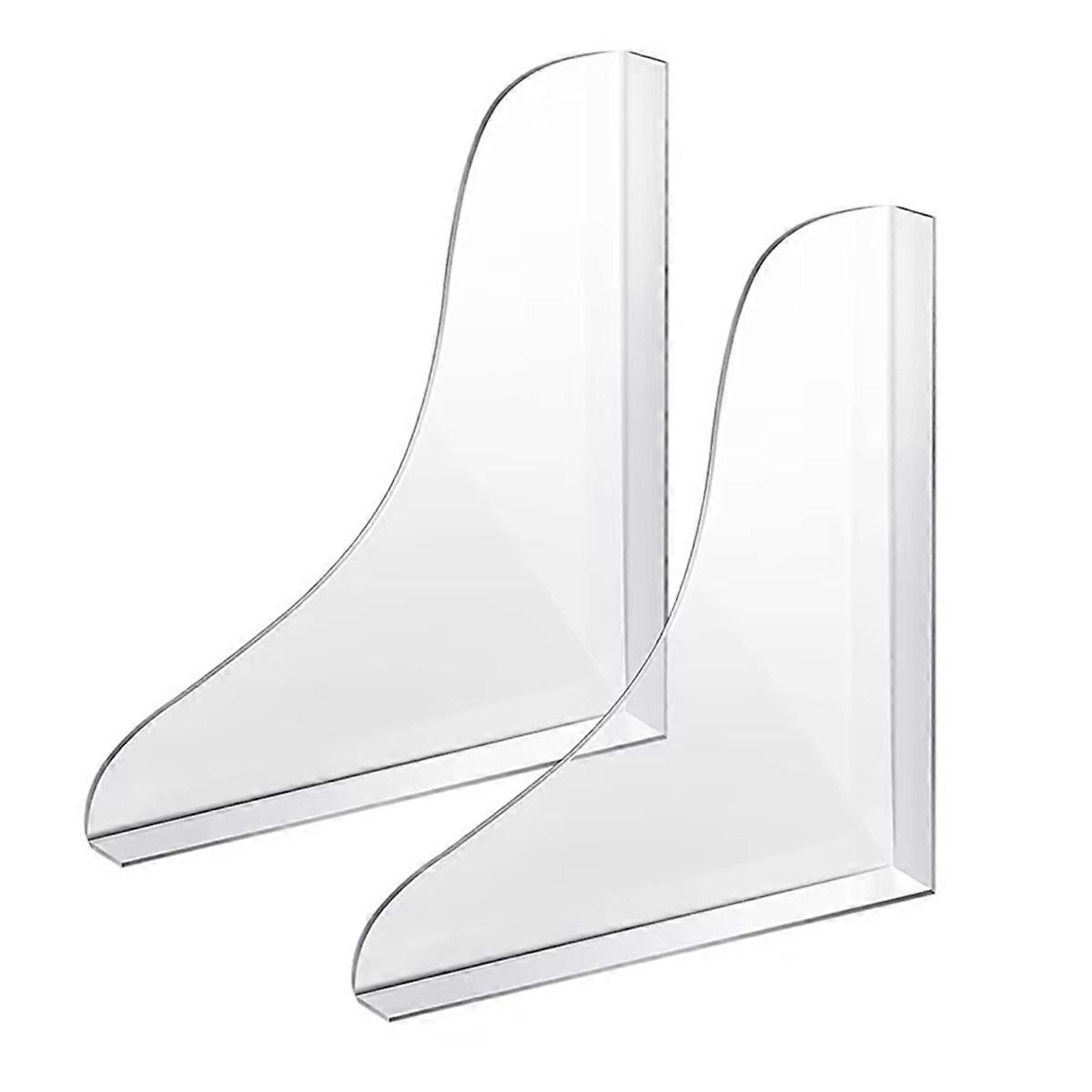 Shower Splash Guard 2Pcs Thickened Bathroom Bath Tub Splash Guards Acrylic Tub Corner Guard Shower