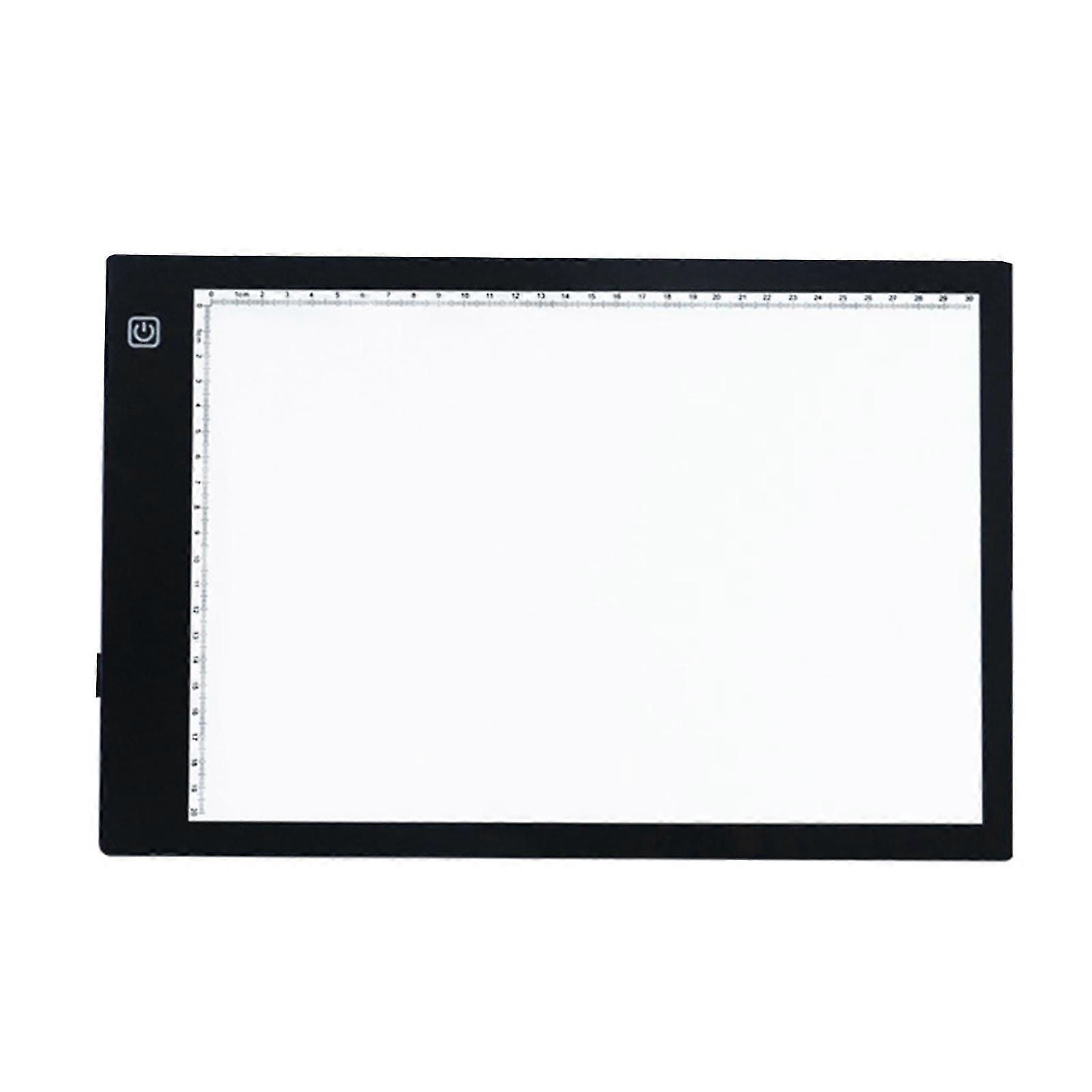 LED Drawing Board With Precise Scale Line USB Rechargeable For Embroidery Animation Sketching