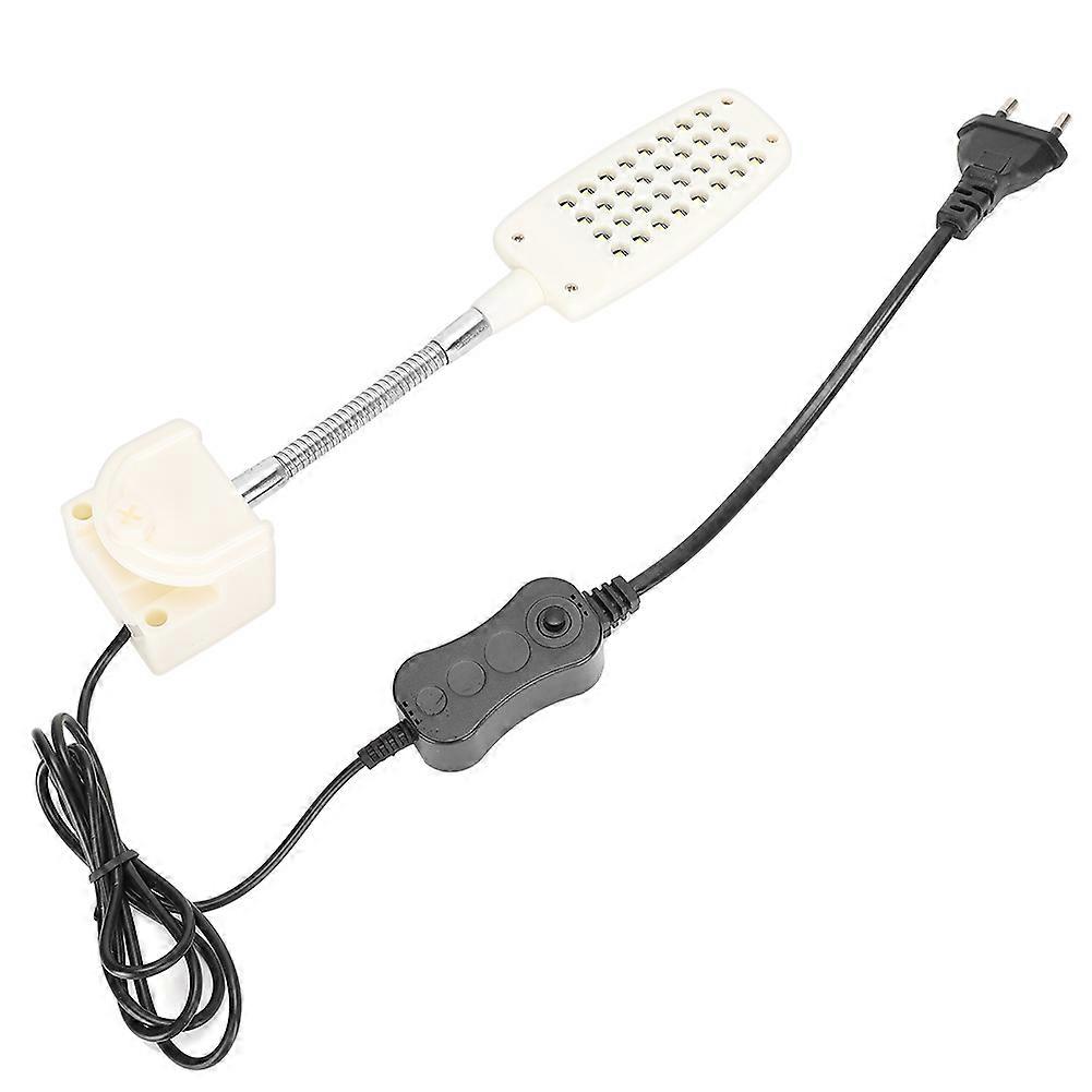 LED Aquarium Clip Lamp with Adjustable Brightness for Water Plants, EU Plug 110-240V, Energy-Efficient Lighting Accessories