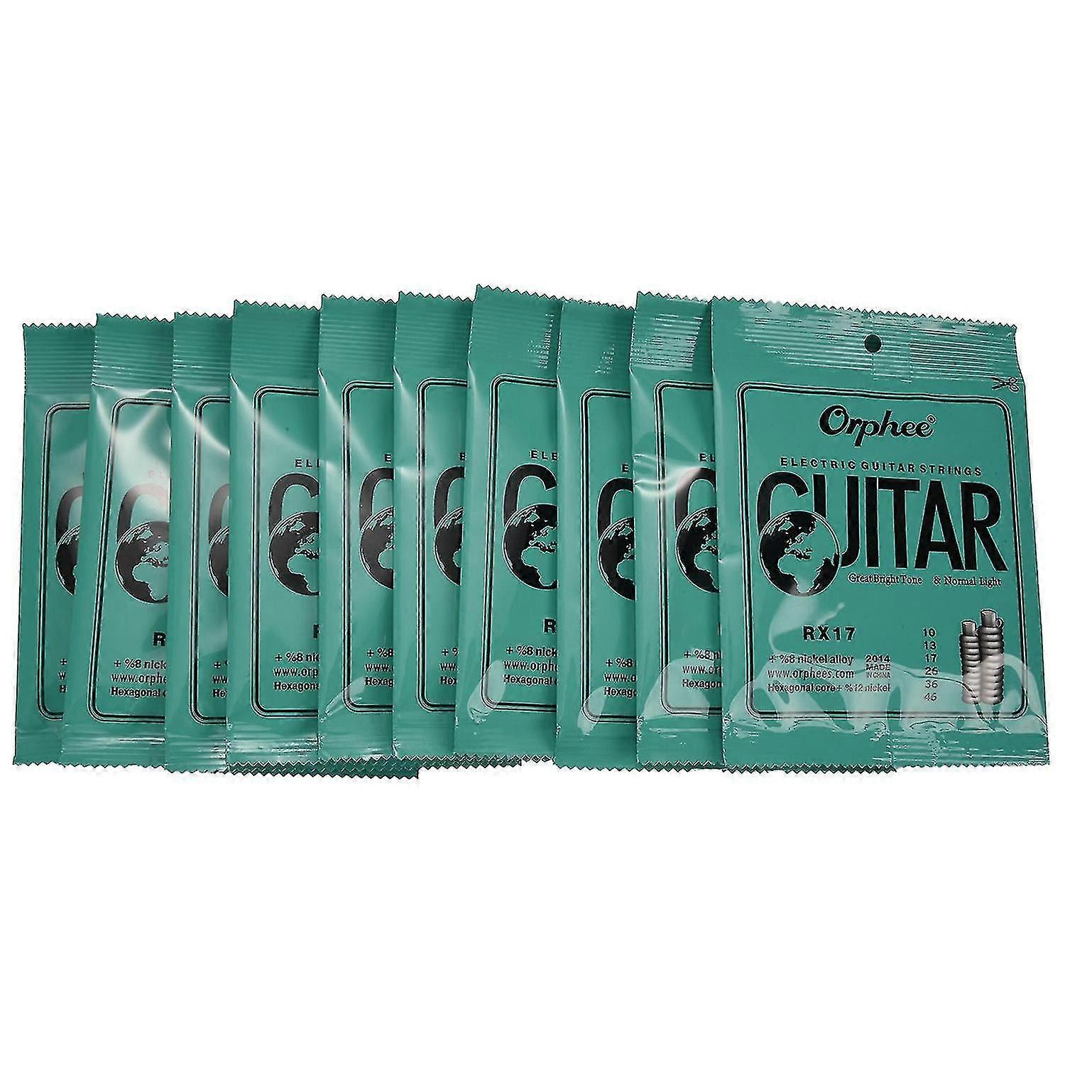10 Set 6pcs/set Guitar String Rx17 El Alloy String