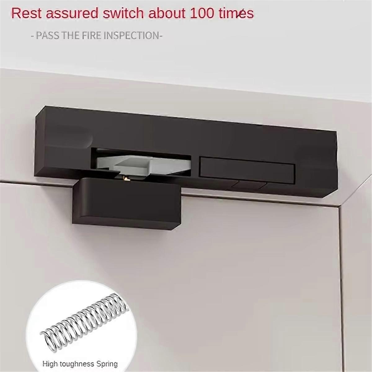 Door Closer Stopper Automatic Closer Lock Porta Door Latch B Left