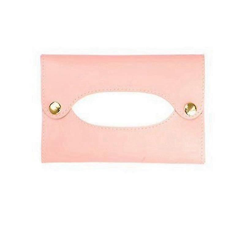 7Pack Simple Leather Tissue Bag Small Size Storage Case Portable Napkin Box Detachable