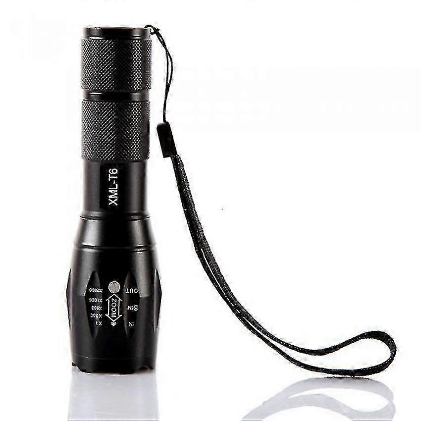 2000 Lumens LED Tactical Flashlight with 5 Modes and Zoom