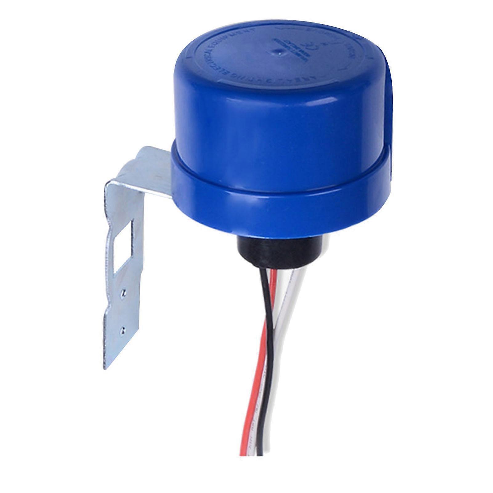 Auto On Off Photocell Switch PC Flame Retardant Shell Photocell Light Switch 100‑277V