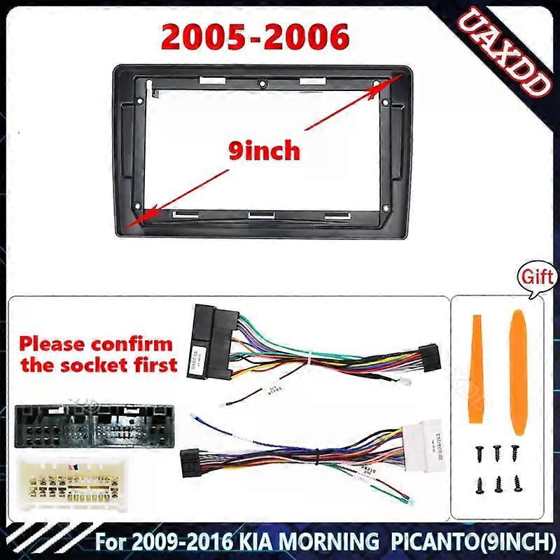 Car Radio Android DVD Stereo o screen multimedia video player frame cables Harness