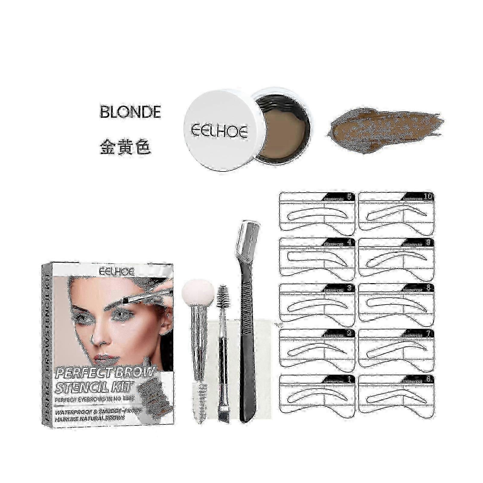 Of Eyebrow Cream Set Waterproof, Smooth And