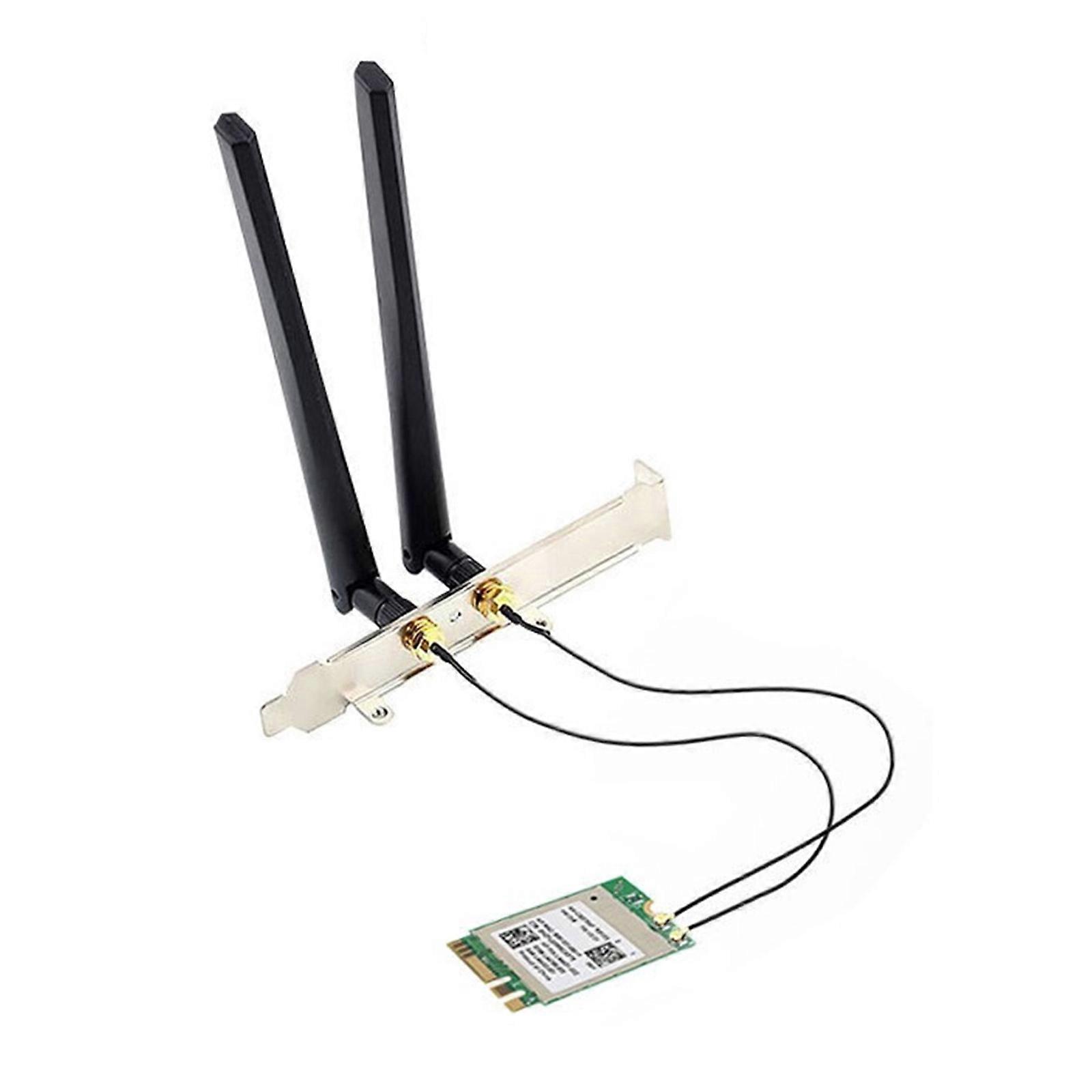 QCNFA344A 802.11AC NGFF Interface WiFi Adapter with Bluetooth-compatible 4.1 2.4GHz 300Mbps 5GHz 867Mbps WiFi Card