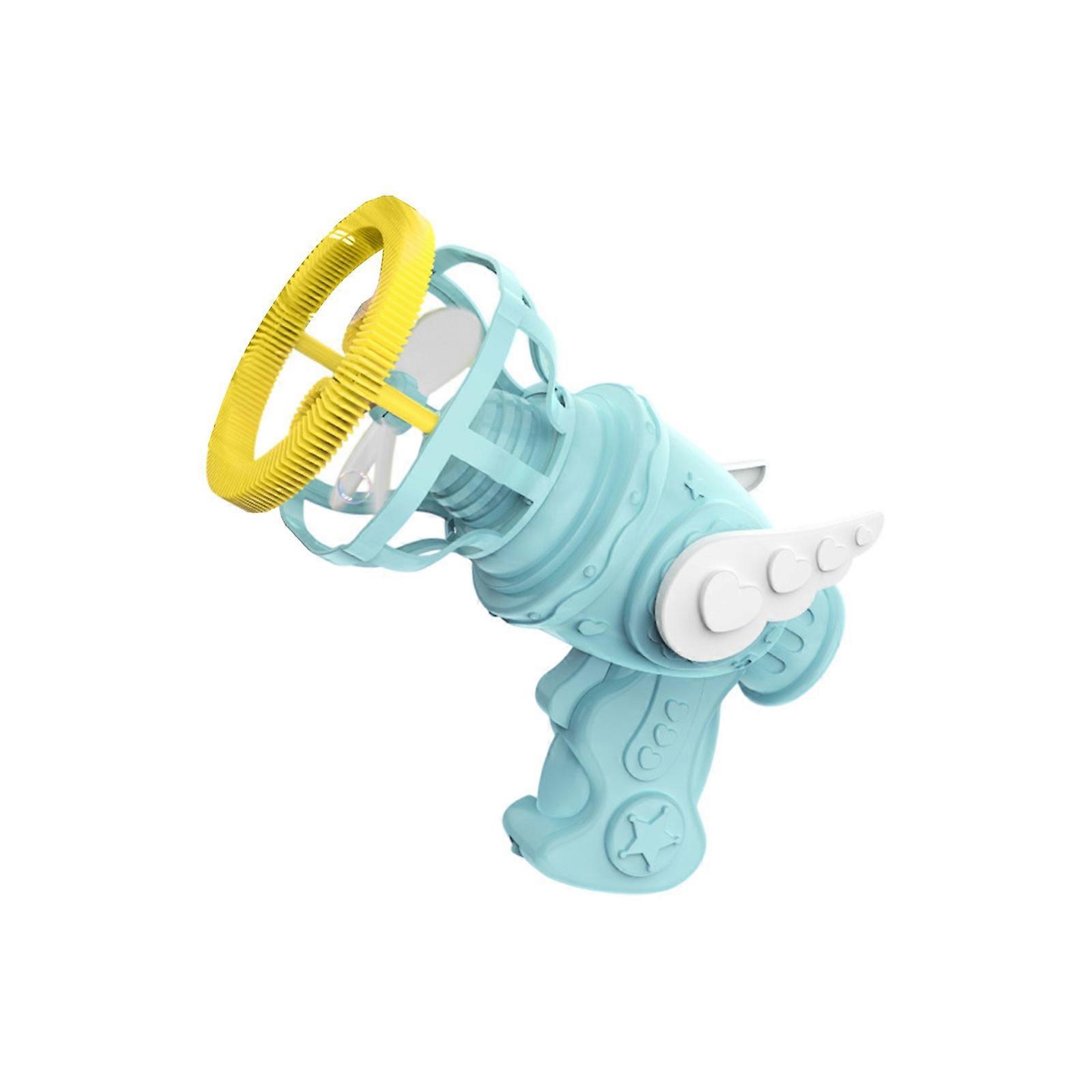 Children's Handheld Blowing Machine Colorful Electric Blowing Outdoor Toy Fully Automatic With ml Liquid MM
