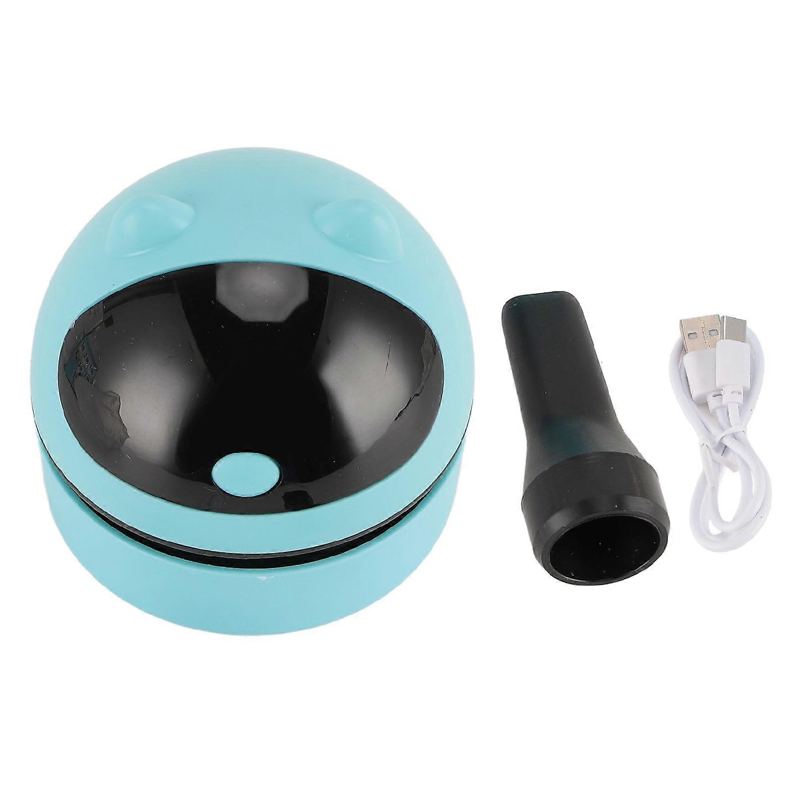 Desktop Cleaner Rechargeable Portable Mini Table Dust Sweeper with Vacuum Nozzle for Computer Keyboard Piano