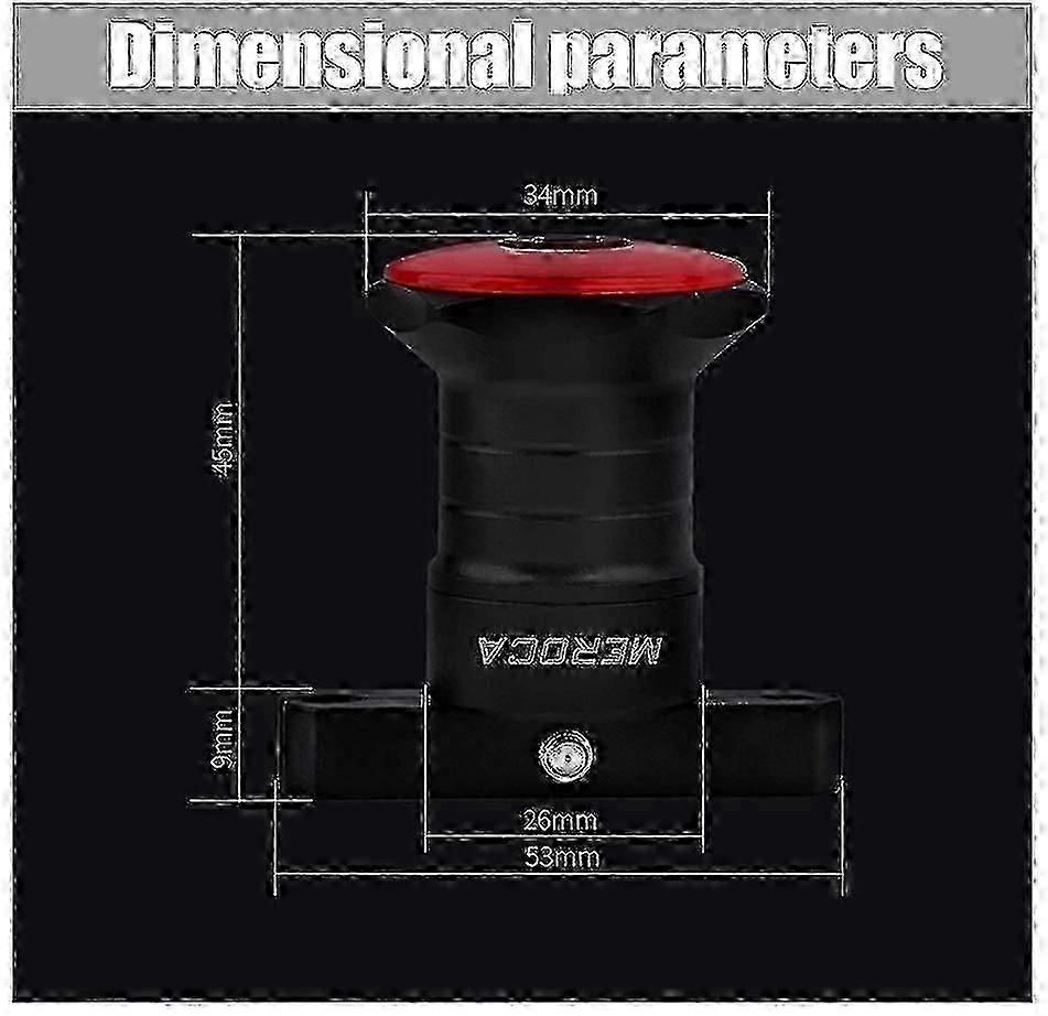 Bisiklet, Usb Şarjlı Ycle Freni, Herhangi Bir Bisiklet İçin Uygun ()