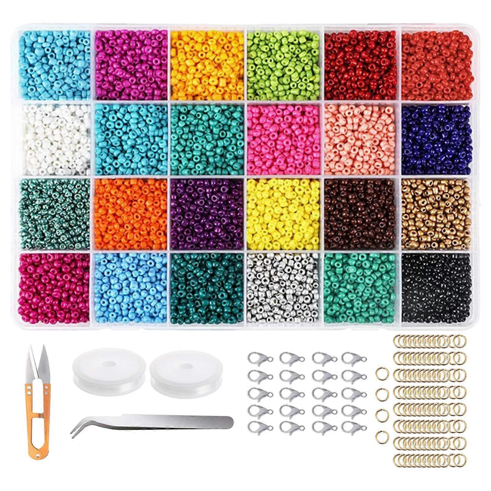 Armband Perlen 16000Stück 2mm