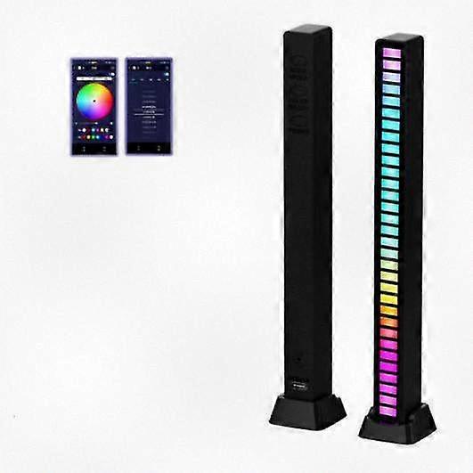 RGB Music Sync LED Light Bar with 6 Color Options for Home Entertainment