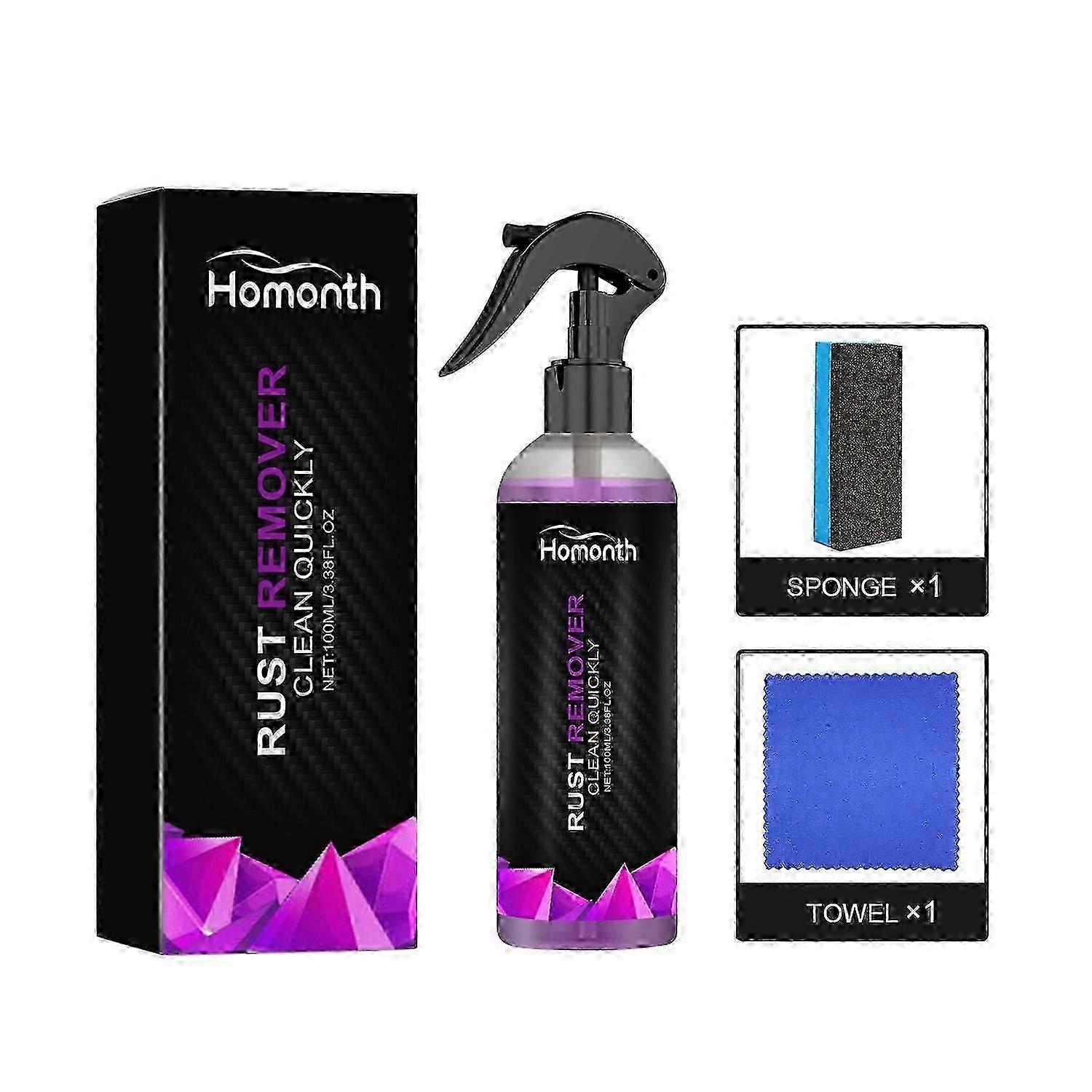Homonth strong car rust remover metal accessories anti-rust cleaning renovation anti-oxidation rust
