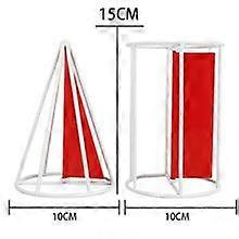 1 Set Geometric Solids Cylinder Cone Volume Set Metal Wire Frame Rotating 3d Geometric Models For Geometry Teaching Surface Area Demonstrator Elementa