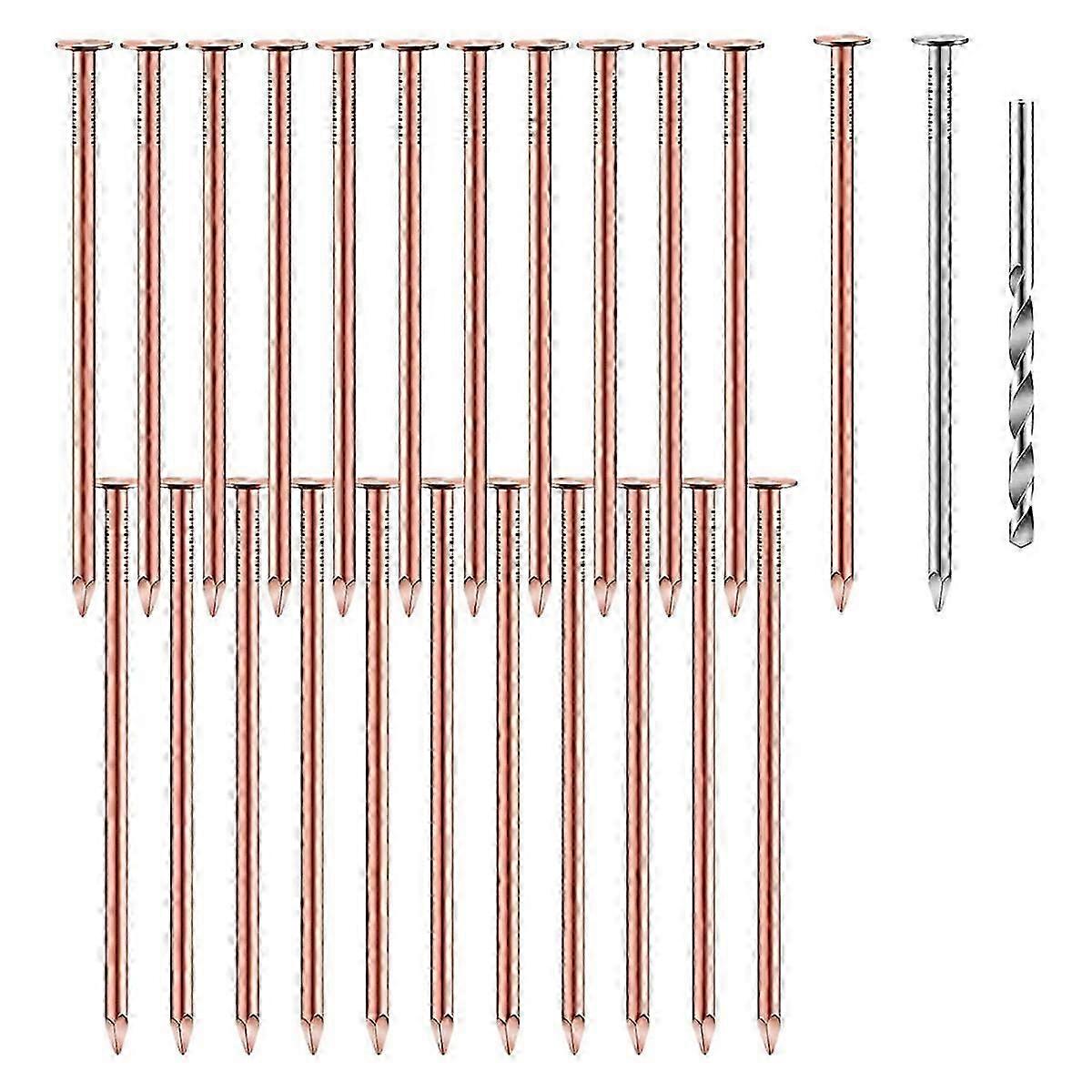 3.5 Inch Pure Copper Nails Bulk Stump Removal Spikes Hardware Nails