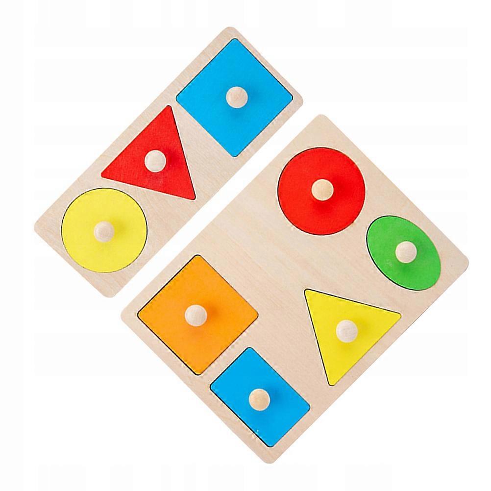 Wooden Puzzle In The Shape Of 2 Year Olds