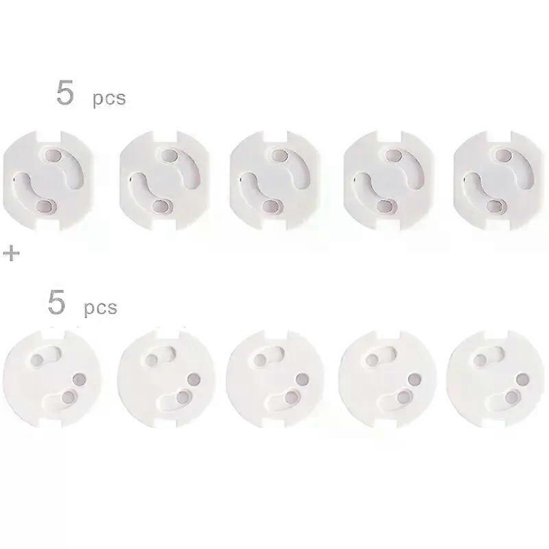 Baby Safety Socket Covers 10pcs Electrical Plastic Outlet Protectors Child Safe Socket Security Protection