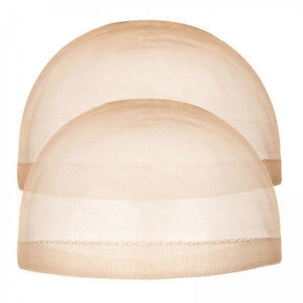 2xWig Cap ,Accessories Breathable Elastic Nylon Real Invisible Cap for Lace