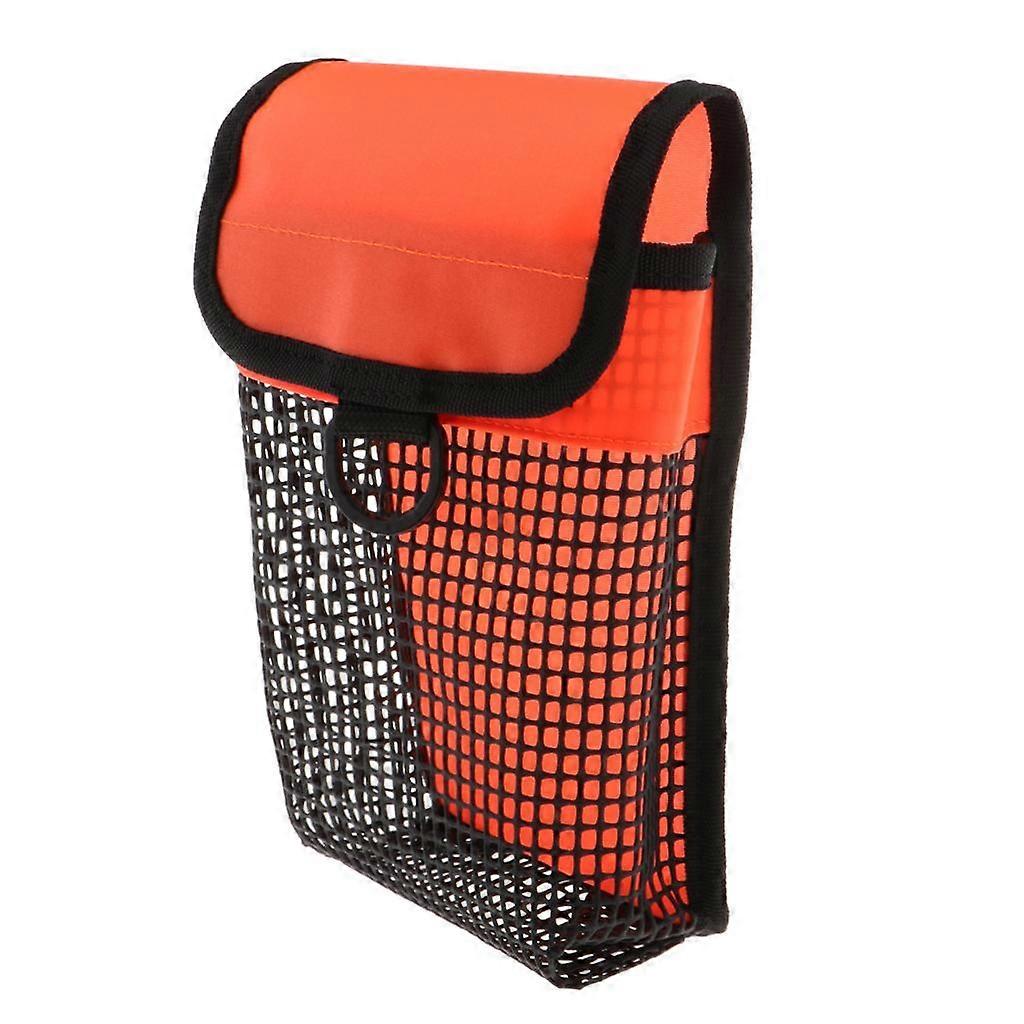 with Swivel Clip for Scuba Diving Snorkeling Orange