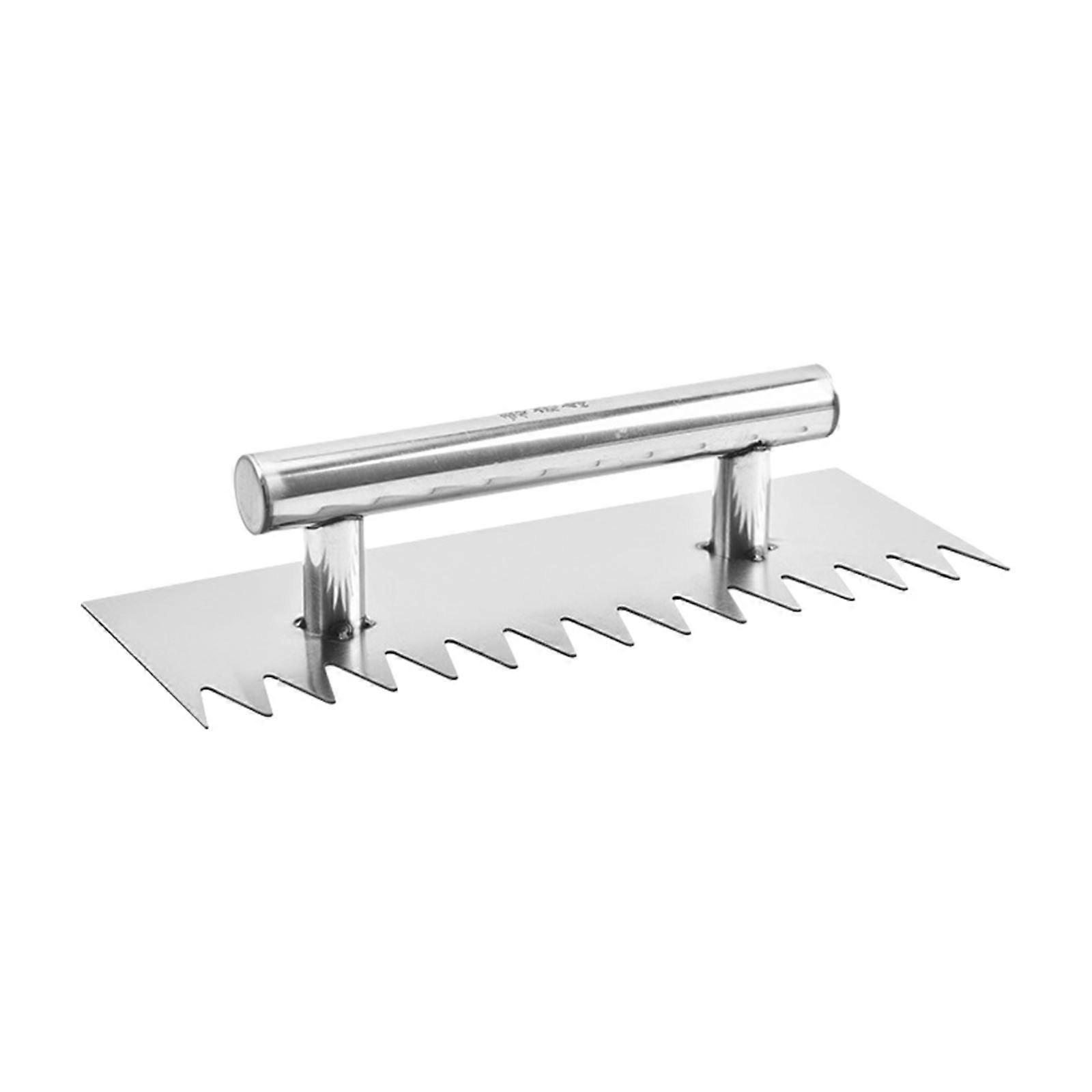 Tile Flooring Trowel Notched Spreader Comb Trowel Plastering Trowel for Wall