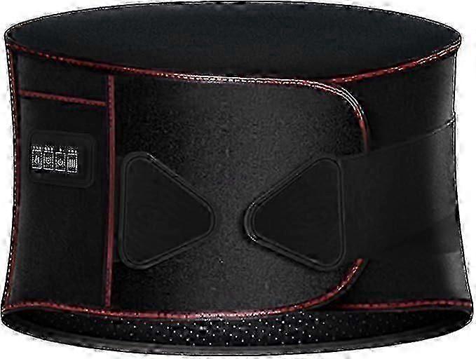 Termoforo portatile, sollievo dal mal di schiena, sollievo da crampi e mestruazioni, massaggiatore lombare, cintura di supporto riscaldata senza fili con massaggio addominale in vita